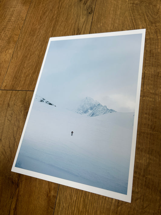 Lone Ranger Chamonix Photography Print A4