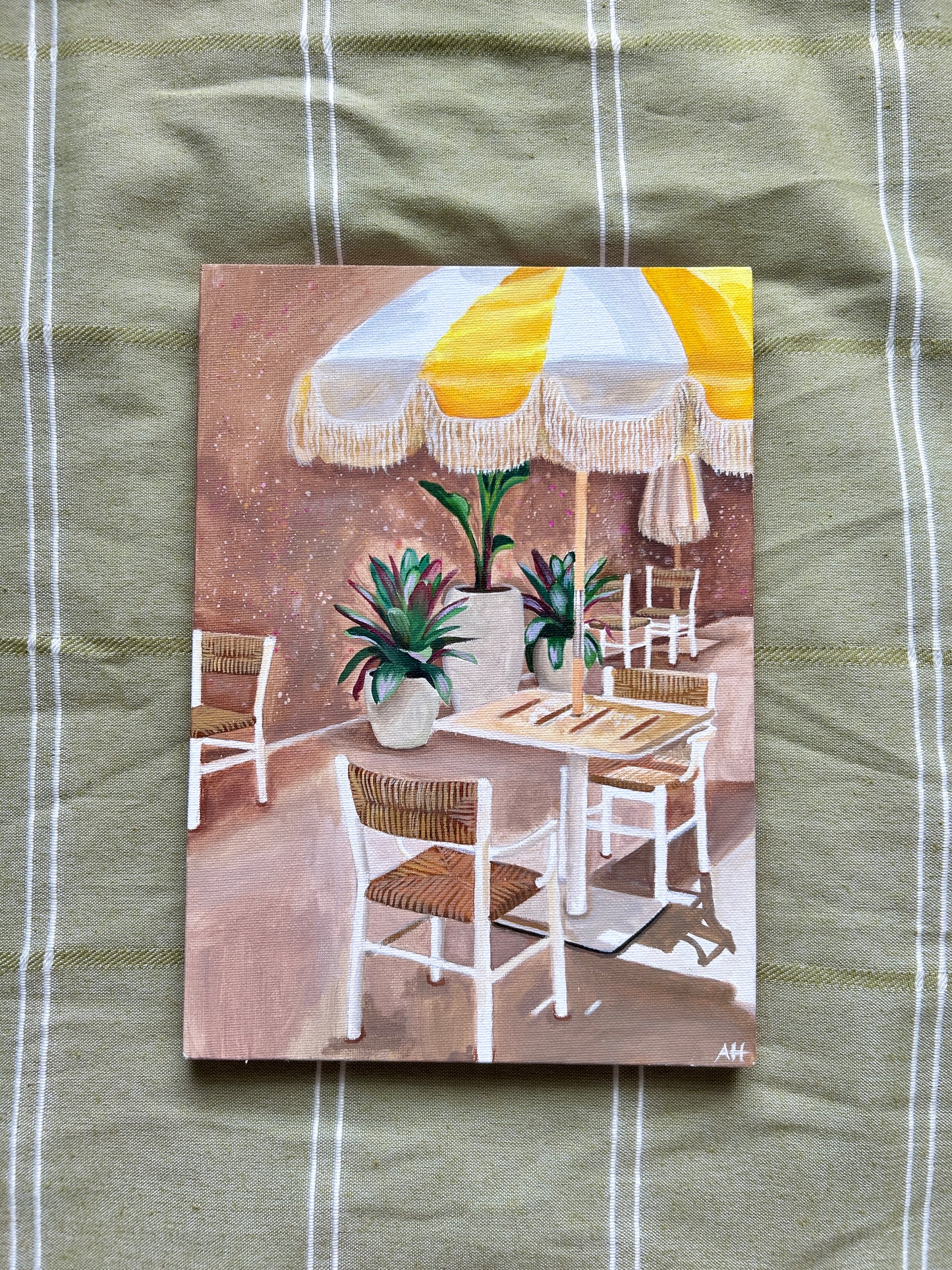 ‘Where we sat before’ Orignal Acrylic Painting