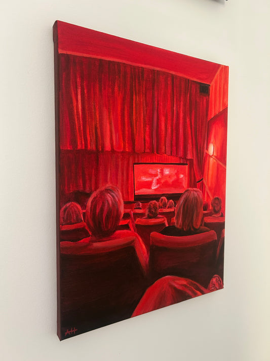 ‘Cinema’ orignal acrylic painting