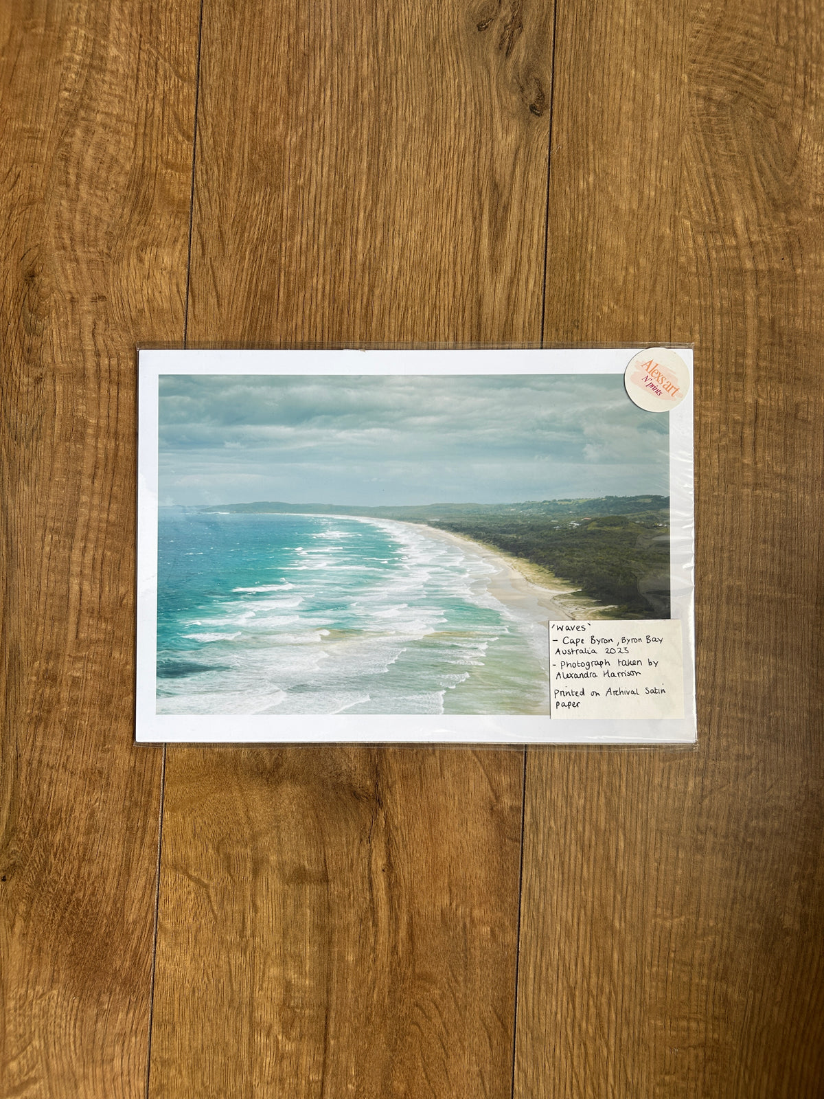 Waves Photography Print A4