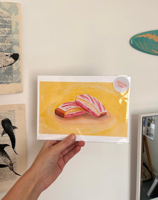 Mr Kipling Angel Slice Art print