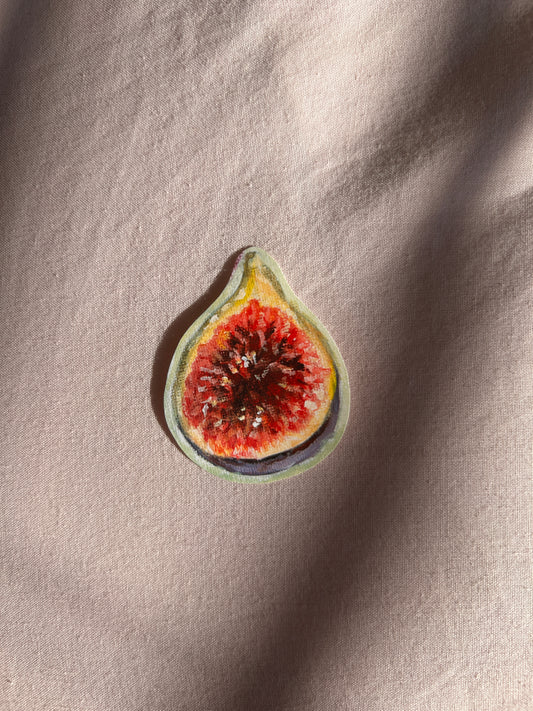 Glossy Fig Sticker