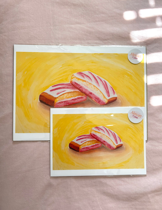 Mr Kipling Angel Slice Art print