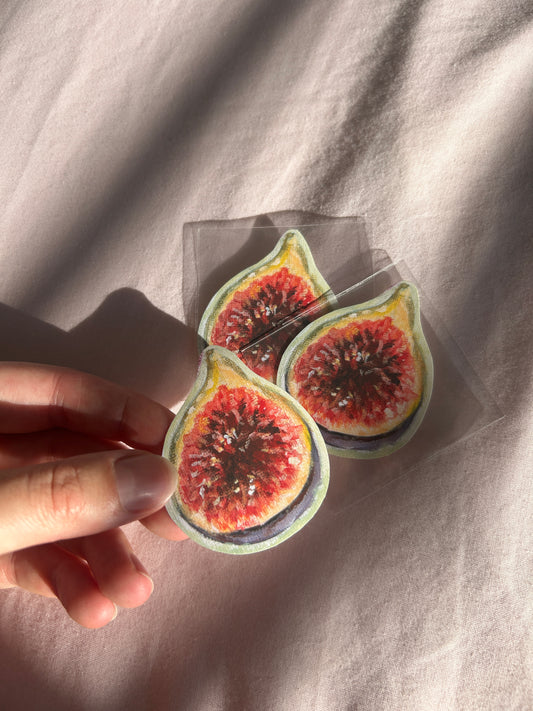 Glossy Fig Sticker