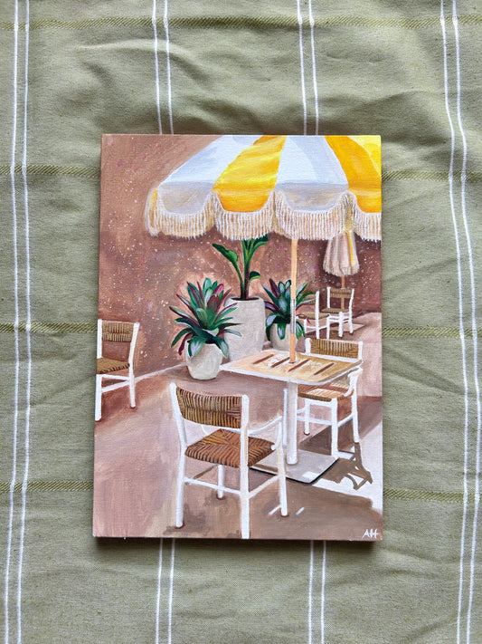 ‘Where we sat before’ Orignal Acrylic Painting