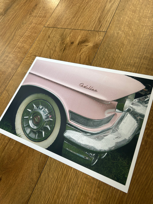 Cadillac Photography Print A4