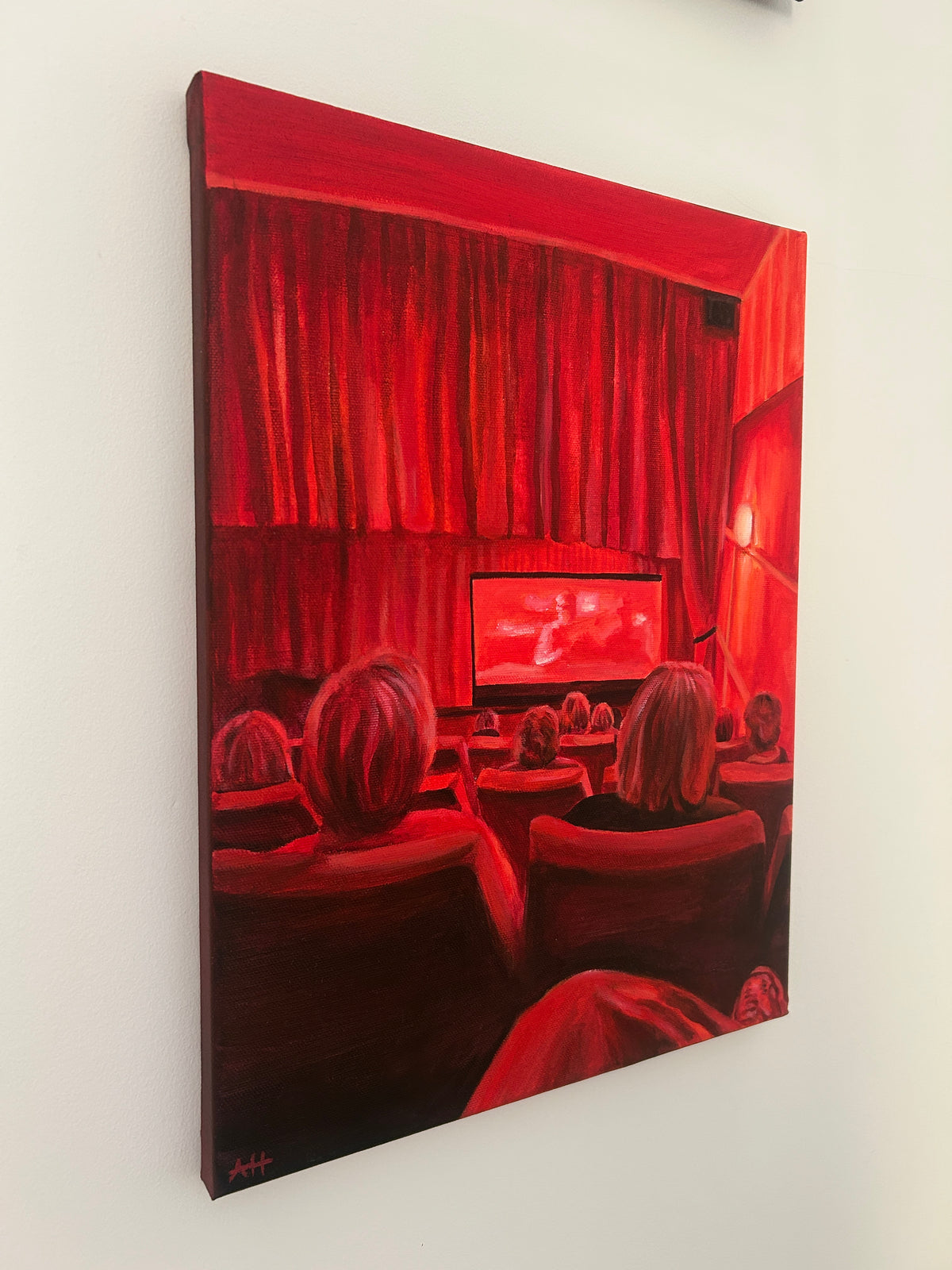 ‘Cinema’ orignal acrylic painting