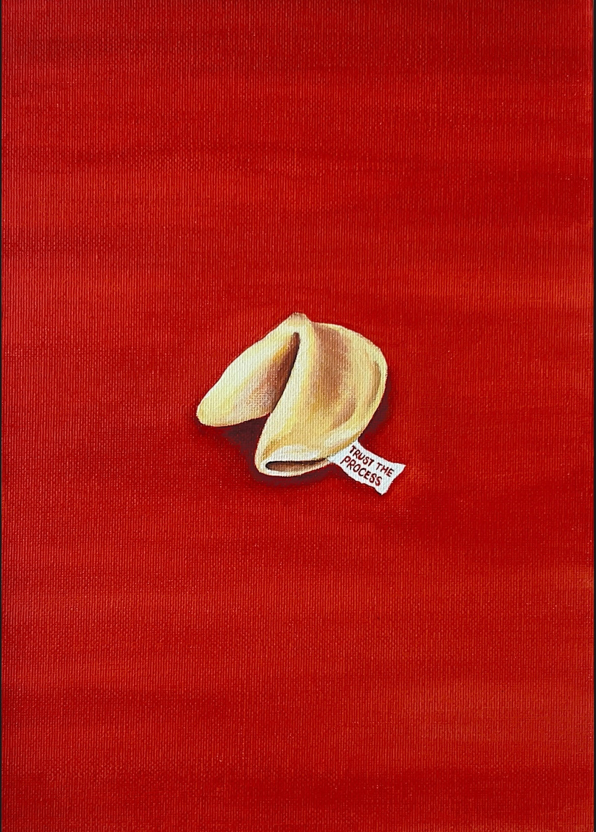 Fortune Cookie print ' trust the process'